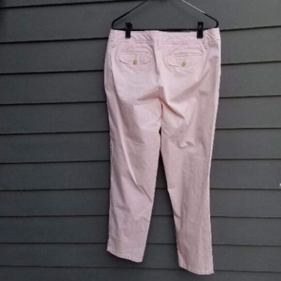 Liz Claiborne PINK Chino Style Pants Size 10 - Picture 2 of 5